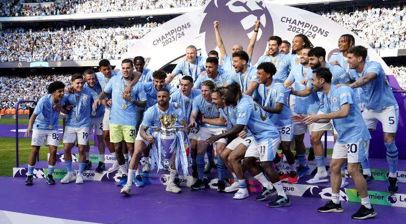 Manchester City ar putea primi o pedeapsă istorică: minus 80 de puncte în clasamentul Premier League și o retrogradare iminentă!