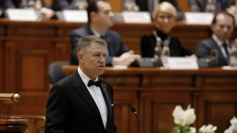 Klaus Iohannis a depus jurământul pentru al doilea mandat de președinte al României