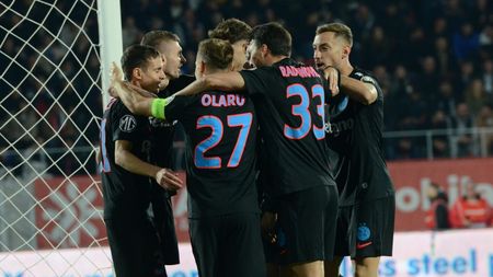 Gigi Becali a luat decizia la pauza meciului Hermannstadt - FCSB. S-a săturat după 45 de minute şi l-a scos pe fotbalist