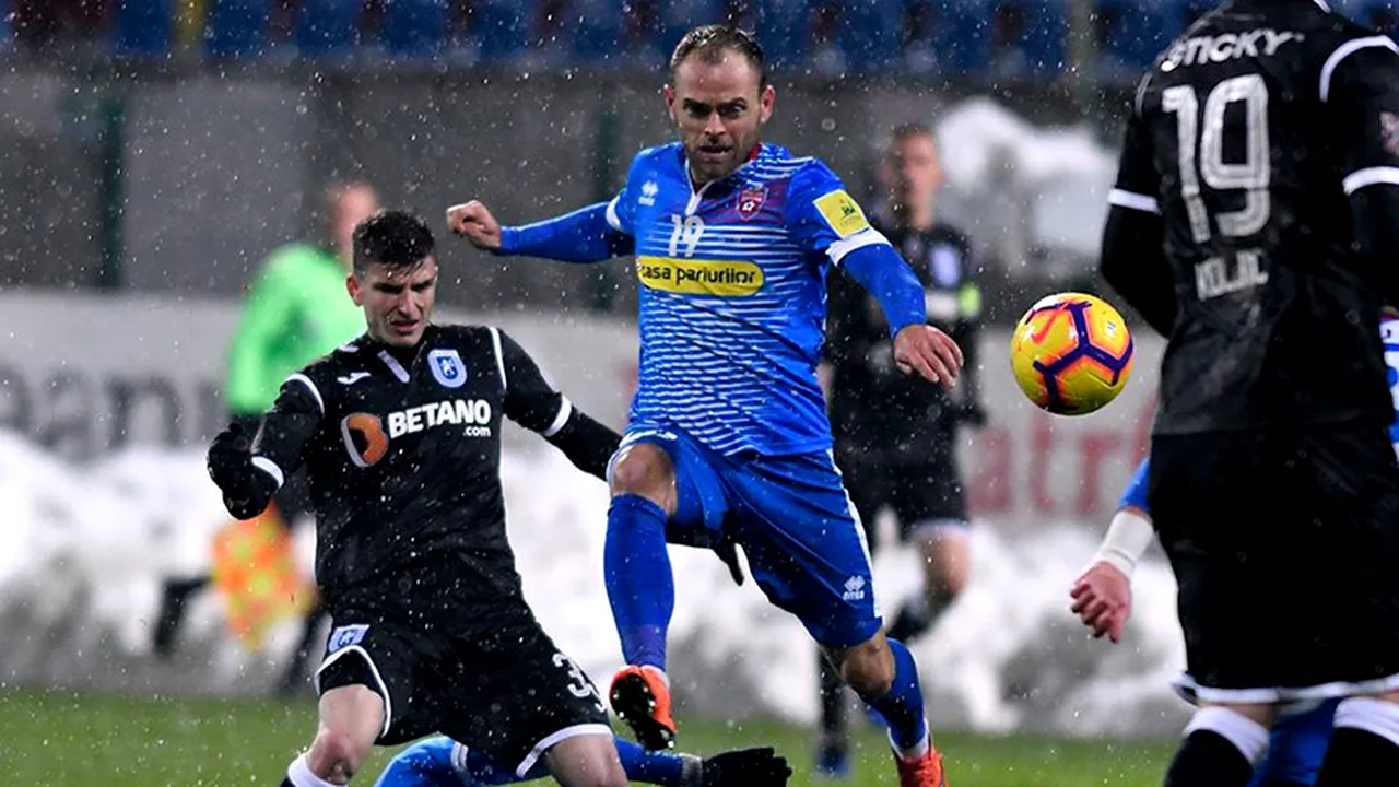 FC Botoșani - Dunărea Călărași 1-0. Ongenda, singurul marcator al partidei
