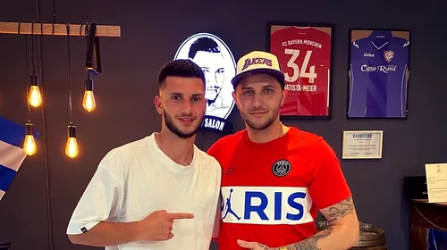 Povestea fabuloasă a unui fotbalist român: a jucat cu Dennis Man și Adrian Petre la UTA, acum tunde vedete de la Bayern Munchen! „Să visezi nu costă nimic” | EXCLUSIV