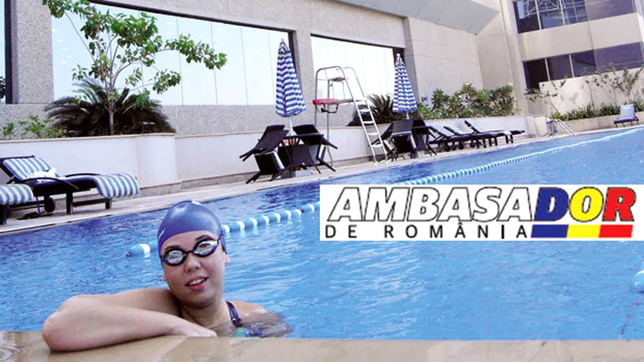 Profa de înot din Dubaiul cu bazine pe bloc!** Lucrează în Emirate din 2011 și a fost colegă cu Maradona