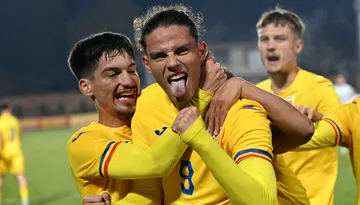 ”Slătineanul” Atanas Trică, marcator pentru România U20 în remizat de la Târgoviște cu Portugalia. Curelea a utilizat trei din cei cinci jucători convocați din Liga 2