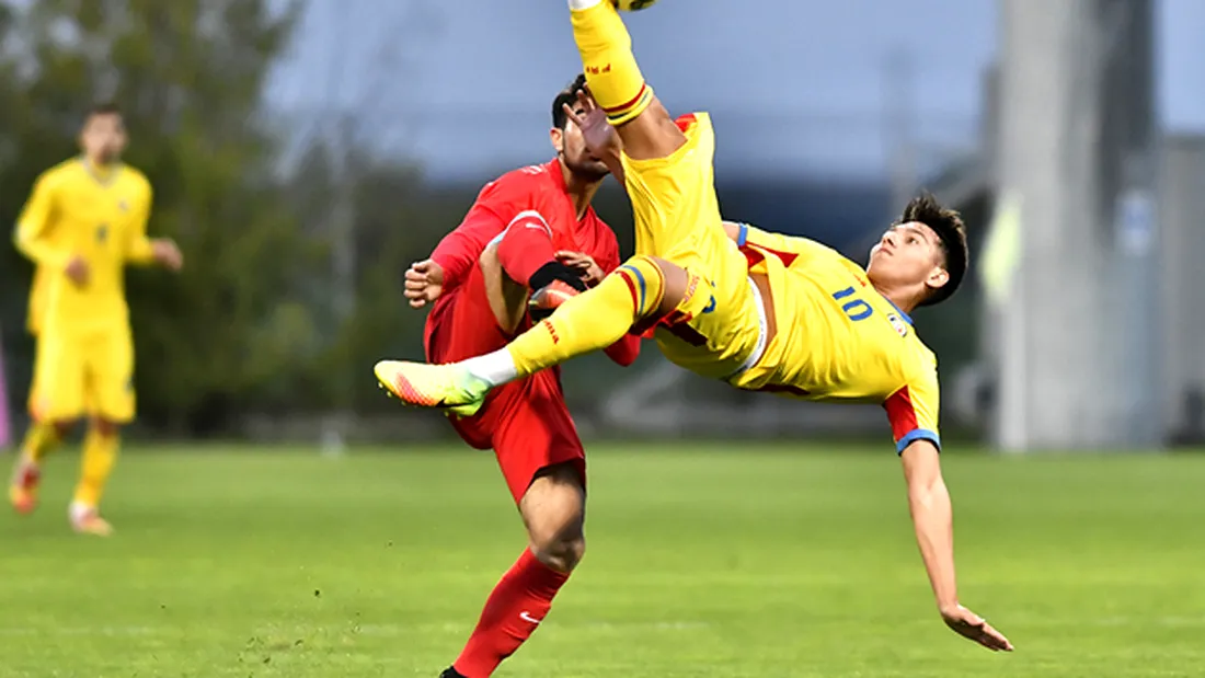 România U18 a trecut cu 2-0 de Țara Galilor U18 în primul meci de la 