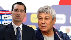 Răzvan Burleanu, întrerupt de Mircea Lucescu! „Şi pe Gică Hagi l-am sunat imediat”