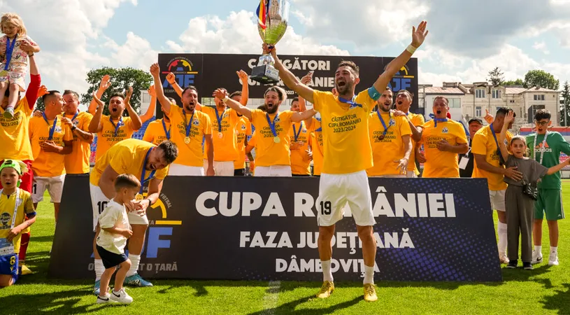 Ultima repetiție dinaintea barajului pentru promovarea în Liga 3: Urban Titu a luat Cupa României în Dâmbovița și a obținut eventul! Țiți Dumitriu, prezent la finala de la Târgoviște