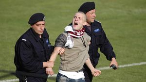 Portretul-robot** al huliganului român