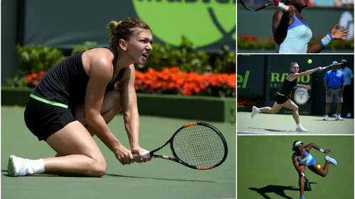 American job! Simona Halep a distrus-o pe Sloane Stephens și s-a calificat în semifinale la Miami. Urmează meciul anului, împotriva Serenei Williams