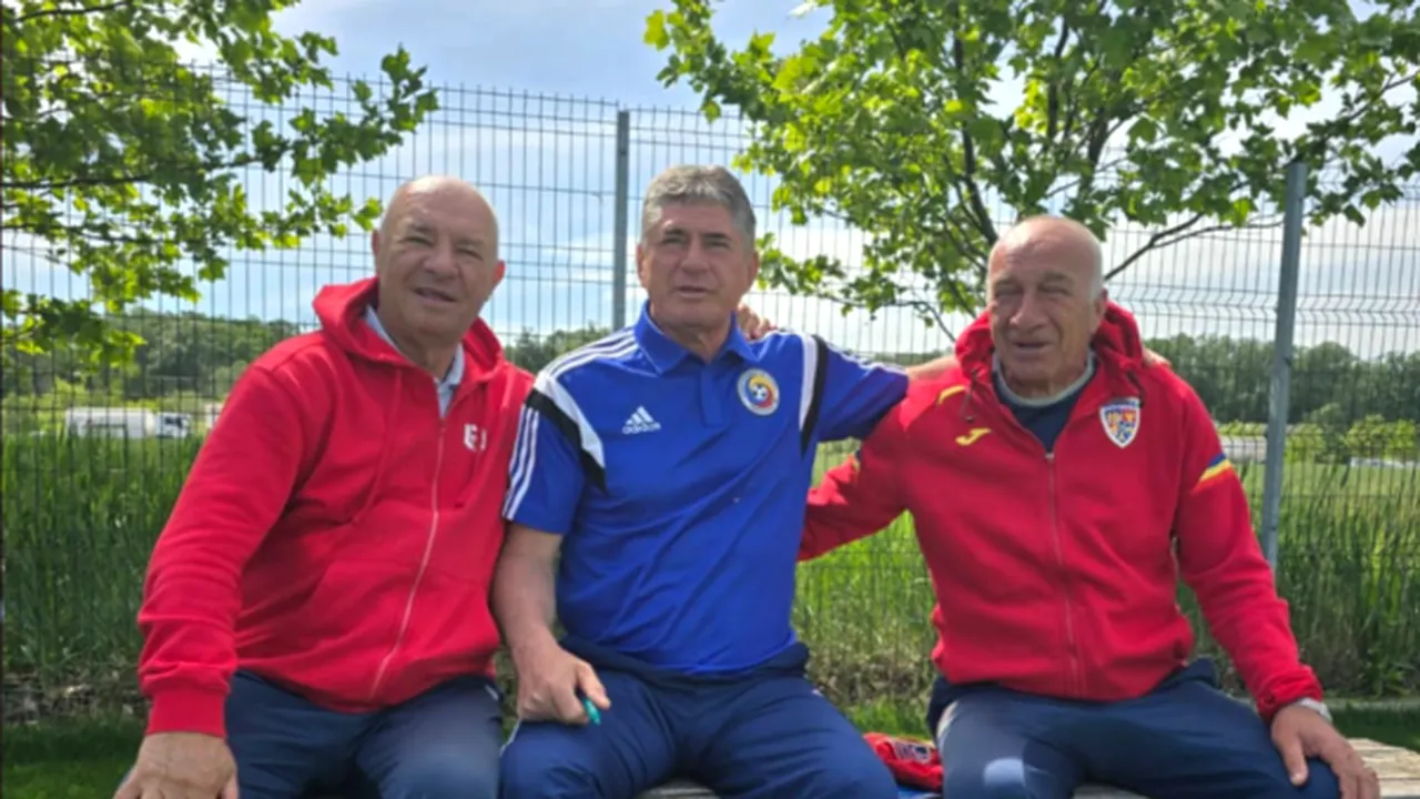 Legendele României, într-o imagine istorică. Un semifinalist de Cupa Campionilor, un semifinalist de Cupa UEFA şi un câştigător al Europei la Sevilla 1986, în aceeaşi fotografie. EXCLUSIV