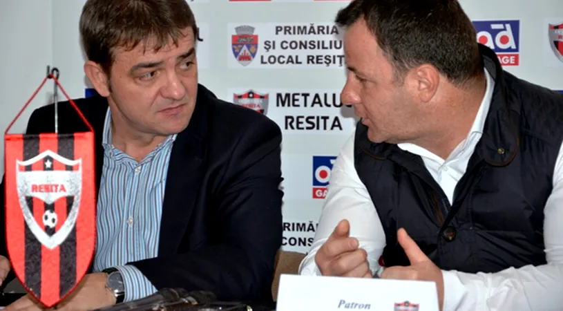 Întâlnirea dintre reprezentanții municipalității reșițene și trimișii lui Rufă n-a rezolvat nimic.** Incertitudinea de la Metalul continuă