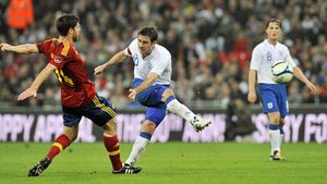 VIDEO Cel mai tare amical al săptămânii:** Anglia - Spania 1-0! Lampard, peste Xavi