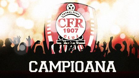 CFR devine CAMPIOANĂ‚ a României, chiar pe terenul rivalei!** "U" Cluj - CFR Cluj 2-3, după un meci dramatic