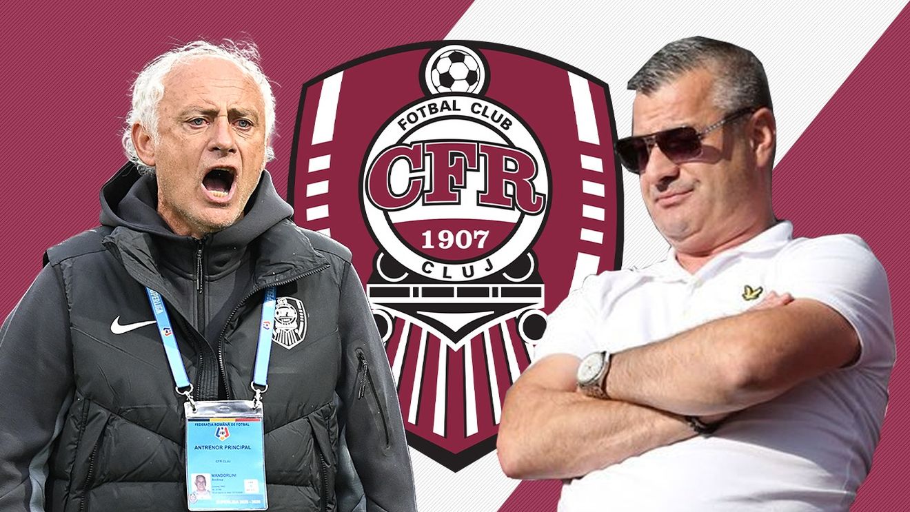Mandorlini rupe tăcerea, într-un interviu exploziv, despre debandada de la CFR Cluj: „Relațiile dintre jucători sunt rupte, nu există coeziune”. EXCLUSIV