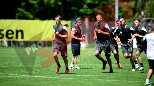 FOTO - Steaua a efectuat astăzi primul antrenament în cantonamentul din Austria