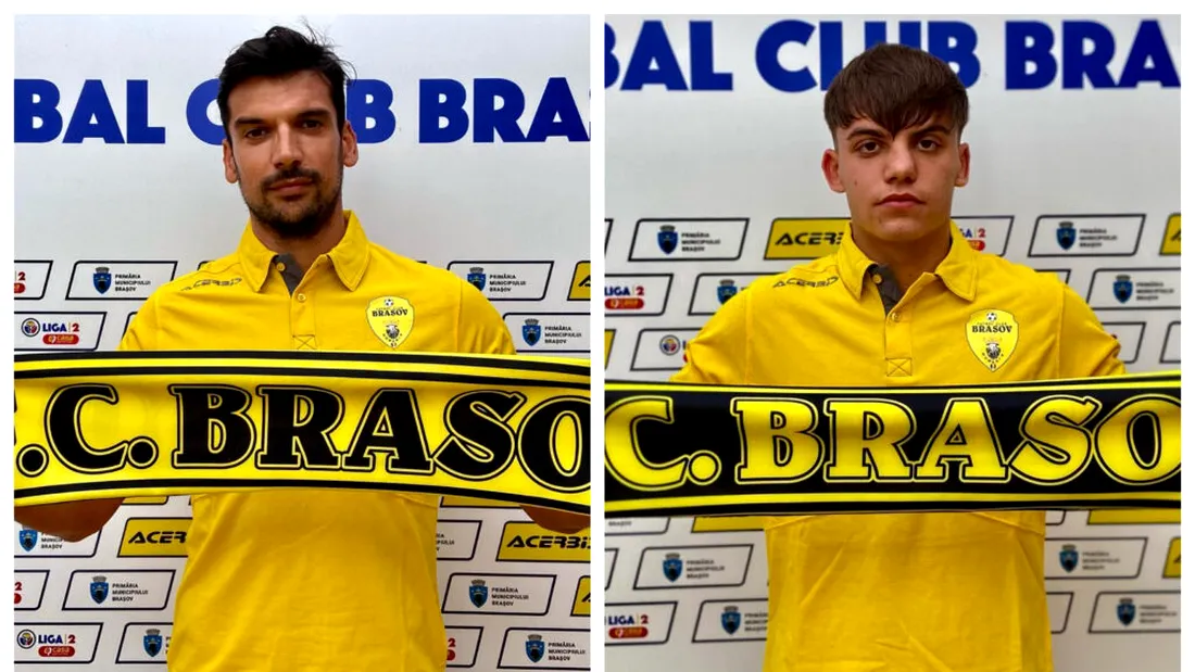FC Braşov a semnat cu încă doi jucători. Unul a evoluat în sezonul trecut la Dinamo, iar altul la Metaloglobus