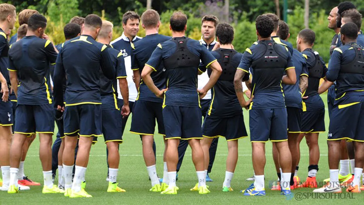 FOTO | Vlad Chiricheș a susținut primul antrenament sub comanda noului antrenor al lui Tottenham, Mauricio Pochettino