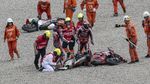 Dezvăluirile motociclistului după accidentul la 300 km/h: „Am luat foc. Ei nu voiau să mă atingă de frică”