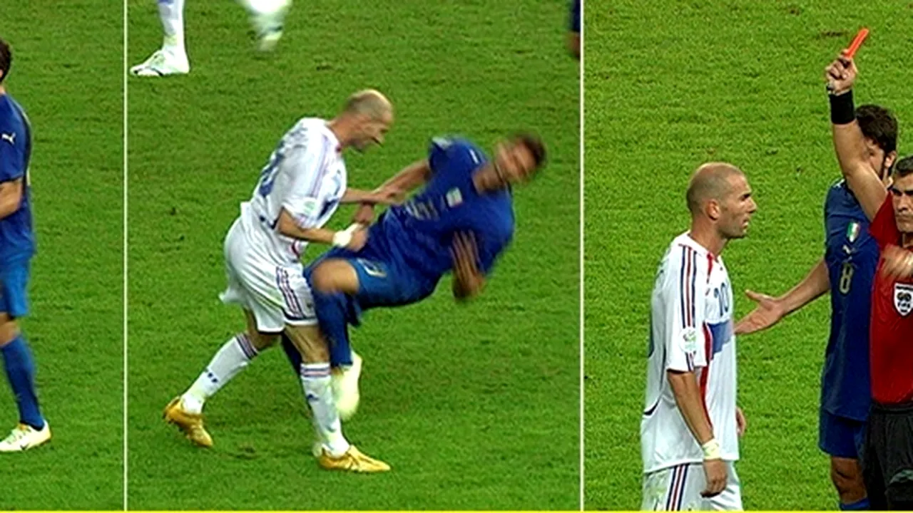 Zidane și Materazzi s-au întâlnit din nou, întâmplător!** VEZI ce s-a întâmplat!