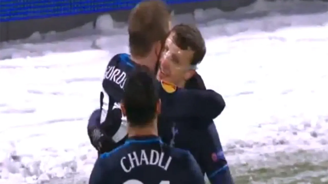 Omul potrivit la locul potrivit :) VIDEO: Chiricheș a strâns toate laudele pentru golul de 0-1 din Tromso - Tottenham! 