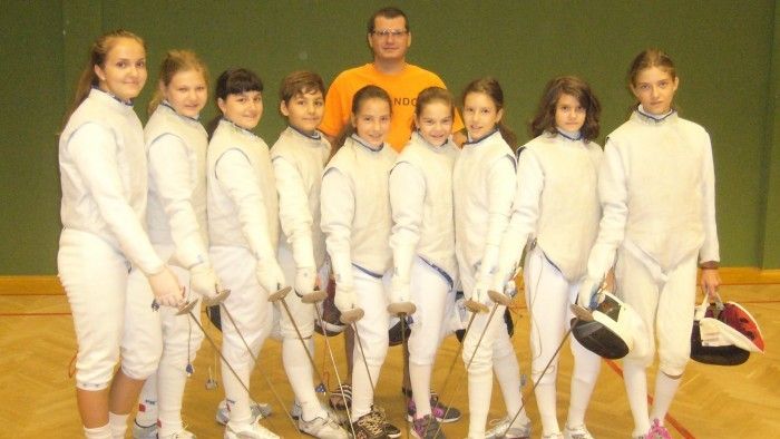 Cantonament la Szeged pentru floretiștii de la CS Satu Mare