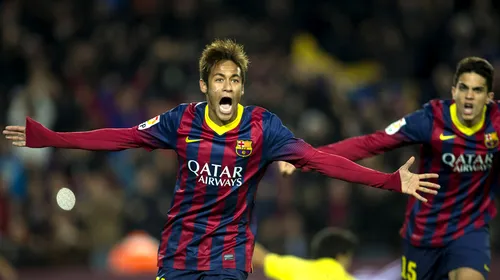 Neymar îl face uitat pe Messi: șase goluri în șapte zile pentru Barcelona! Ultima reușită a fost înscrisă în poarta unui român
