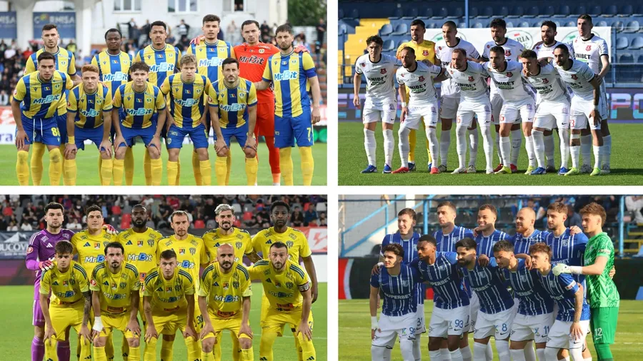 Echipele de start în cele patru FINALE la retrogradare! FCSB menajează titularii și ușurează misiunea lui Dorinel Munteanu. Toate calculele pentru Farul, Petrolul, Hermannstadt și Unirea Slobozia