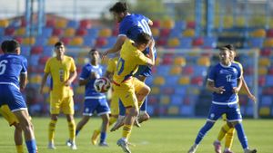 România U19, victorie în meciul cu reprezentativa din Cipru! A înscris marea speranță a lui Gigi Becali de la FCSB