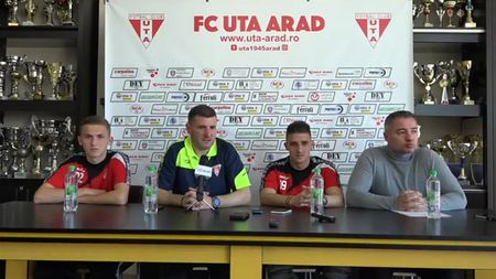 Cel mai tânăr debutant într-o competiţie de seniori din primele două ligi din România a semnat contract de profesionist cu UTA. ”Este, parcă, o responsabilitate în plus”