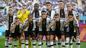 Germania, protest împotriva FIFA înaintea meciului cu Japonia! Care a fost mesajul Federației de fotbal după gestul fotbaliștilor lui Hansi Flick: „Drepturile omului nu se negociază”