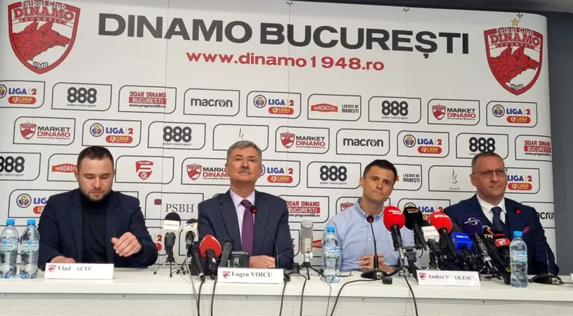 Dezvoltarea sănătoasă dorită pentru Dinamo de noii acționari! Andrei Nicolescu, despre ”fotbaliști de o anumită factură”, ridicarea interdicției la transferuri și ce presupune progresul pas cu pas pe latură sportivă