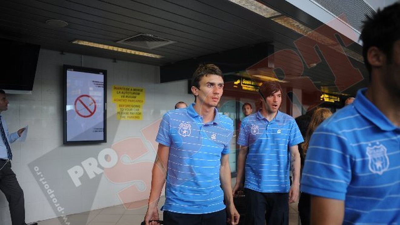 FOTO Steaua a revenit în țară!** Jucătorii au liber până vineri