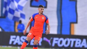Iulian Cristea a revenit în primul „11” al lui FCSB! E titular într-un meci oficial după aproape 9 luni