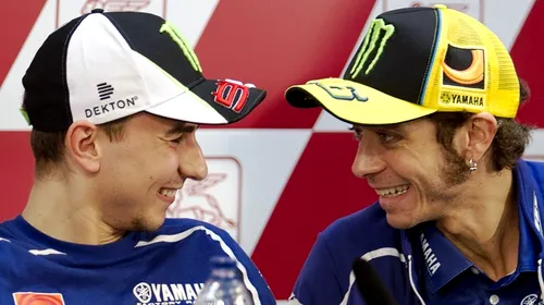 Lorenzo, întristat de posibilitatea retragerii lui Rossi: „Sper să continue, e un tip fun”