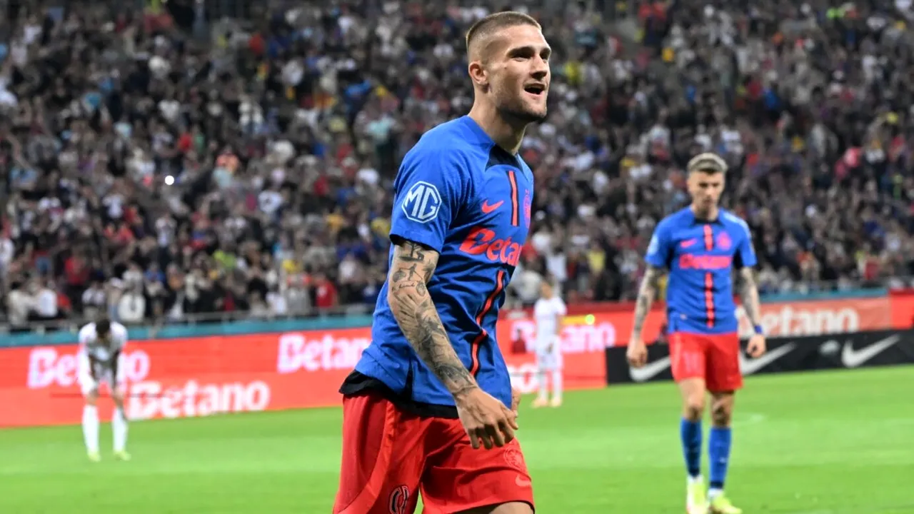 Daniel Bîrligea, arogant cu adversarii din Superliga, după FCSB – Dinamo 3-1: „Erau pe canapea, sperau ceva, nu au avut la ce”