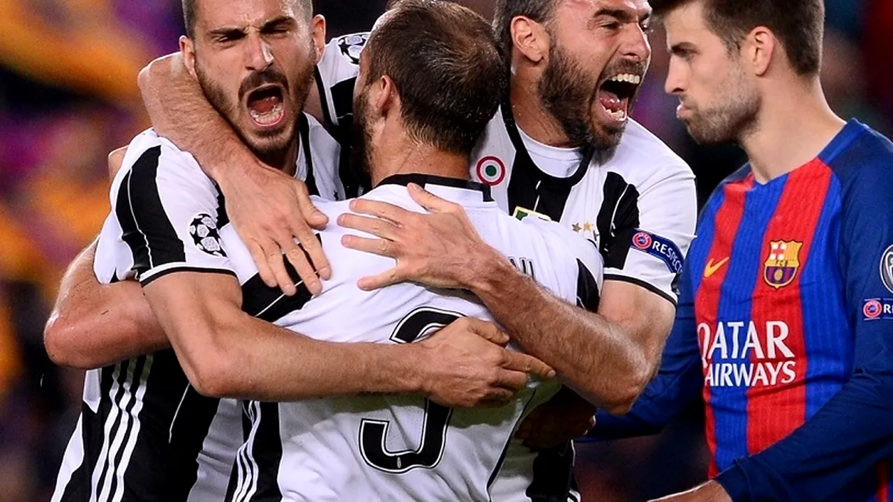 Juventus, a treia echipă din istoria Champions League care nu ia gol într-o dublă manșă cu Barcelona. Ce s-a întâmplat cu celelalte două formații care au reușit această performanță