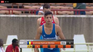 Medaliat mondial cu două șuruburi în genunchi. Andreas Samuel Bucșă (17 ani) - bronz la CM de juniori 2 de la Nairobi, în proba de lungime