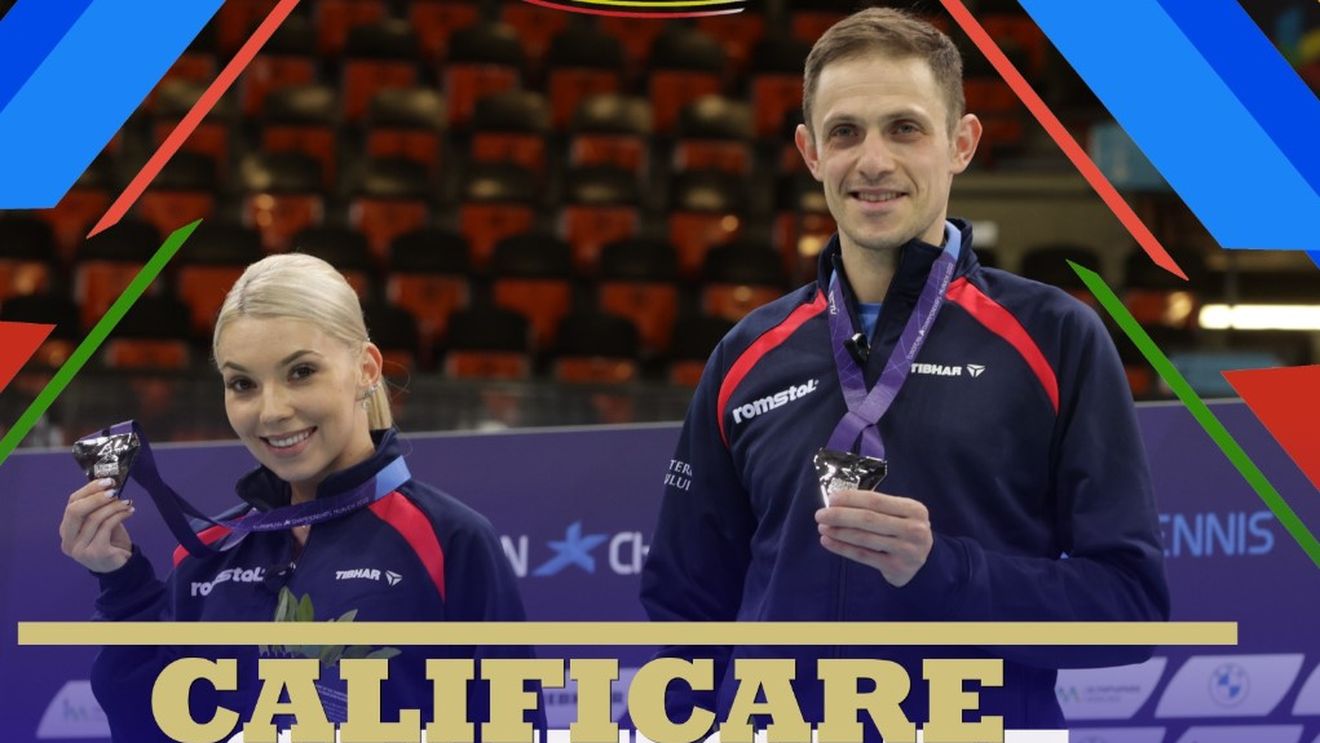 Ovidiu Ionescu şi Bernadette Szocs sunt cu tenisul de masă la Paris 2024! Câți sportivi avem deja la Jocurile Olimpice