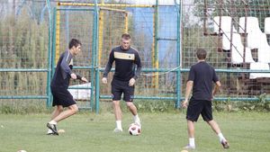 FOTO** Piț, primul antrenament cu "U" Cluj