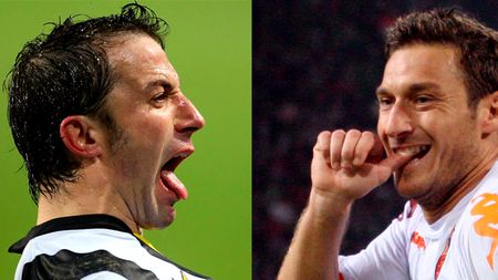 Del Piero sau Totti? Cine e mai bun?