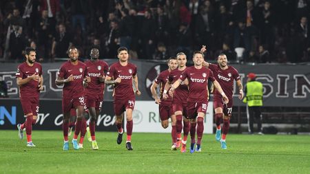 CFR Cluj - Slavia Praga 2-0, în Conference League. Victorie uriașă obținută de campioana României! Elevii lui Dan Petrescu sunt liderii Grupei G și au devenit favoriți la calificarea în primăvara europeană