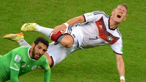 Își pune în pericol cariera Schweinsteiger din cauza unei superstiții? Ce apărători poartă starul german în fiecare meci