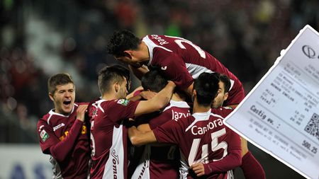 Răsturnarea de scor de la Mioveni - CFR, "prinsă" la pariuri. FOTO | Biletul jucat în Sibiu cu o cotă colosală