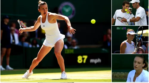 LIVE BLOG WIMBLEDON, ziua a 3-a | Simona Halep, victorie muncită cu Haddad Maia: viitoarea ei adversară din turul trei a stat pe teren doar 62 de minute. Ana Bogdan și Irina Begu, învinse în turul doi. Tecău și Rojer, OUT de la primul meci