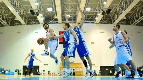 Kormend - Gaz Metan Mediaș 68-73, în grupa D a FIBA Eurochallenge la baschet masculin