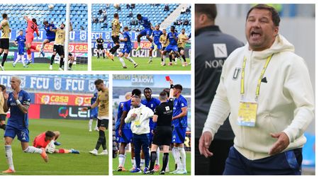 FCU Craiova, 45 de minute bune în atac, 45 de minute bune în apărare! Reacția lui Marius Croitoru după remiza cu FC Voluntari și despre venirea lui Mititelu la vestiare