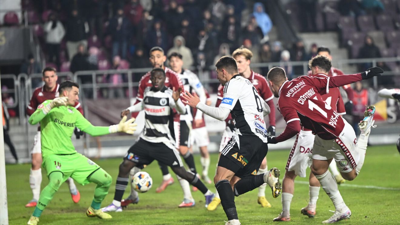 Rapid - U Cluj 0-0, Live Text Online în etapa 3 a play-off-ului din Superliga. A început meciul