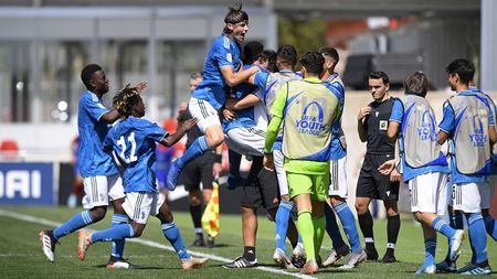 Radu Drăgușin, integralist la Juventus în UEFA Youth League. Torinezii s-au distrat cu Atletico Madrid