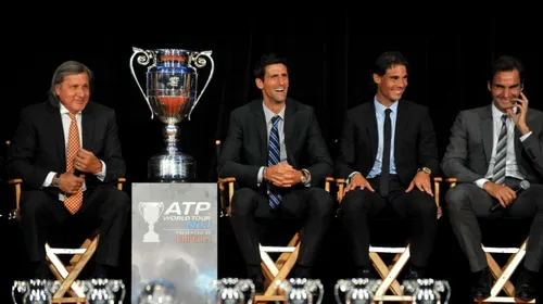 Începe balul la Turneul Campionilor 2020! Ilie Năstase se uită de sus la Novak Djokovic și Rafael Nadal