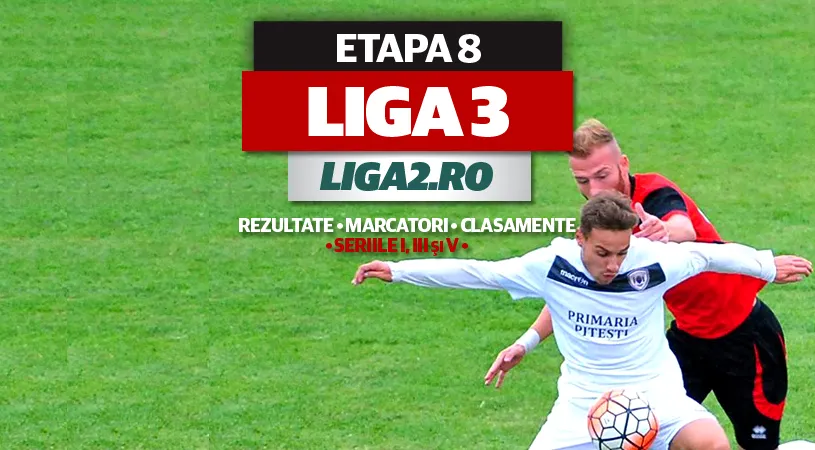 Rezultatele și marcatorii primei etape intermediare a Ligii 3.** Răsturnare incredibilă de scor la Sibiu, Flacăra Moreni a obținut un punct nesperat la Alexandria