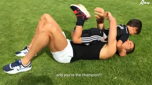 VIDEO | Imagini impresionante cu tatăl Cristiano Ronaldo: 